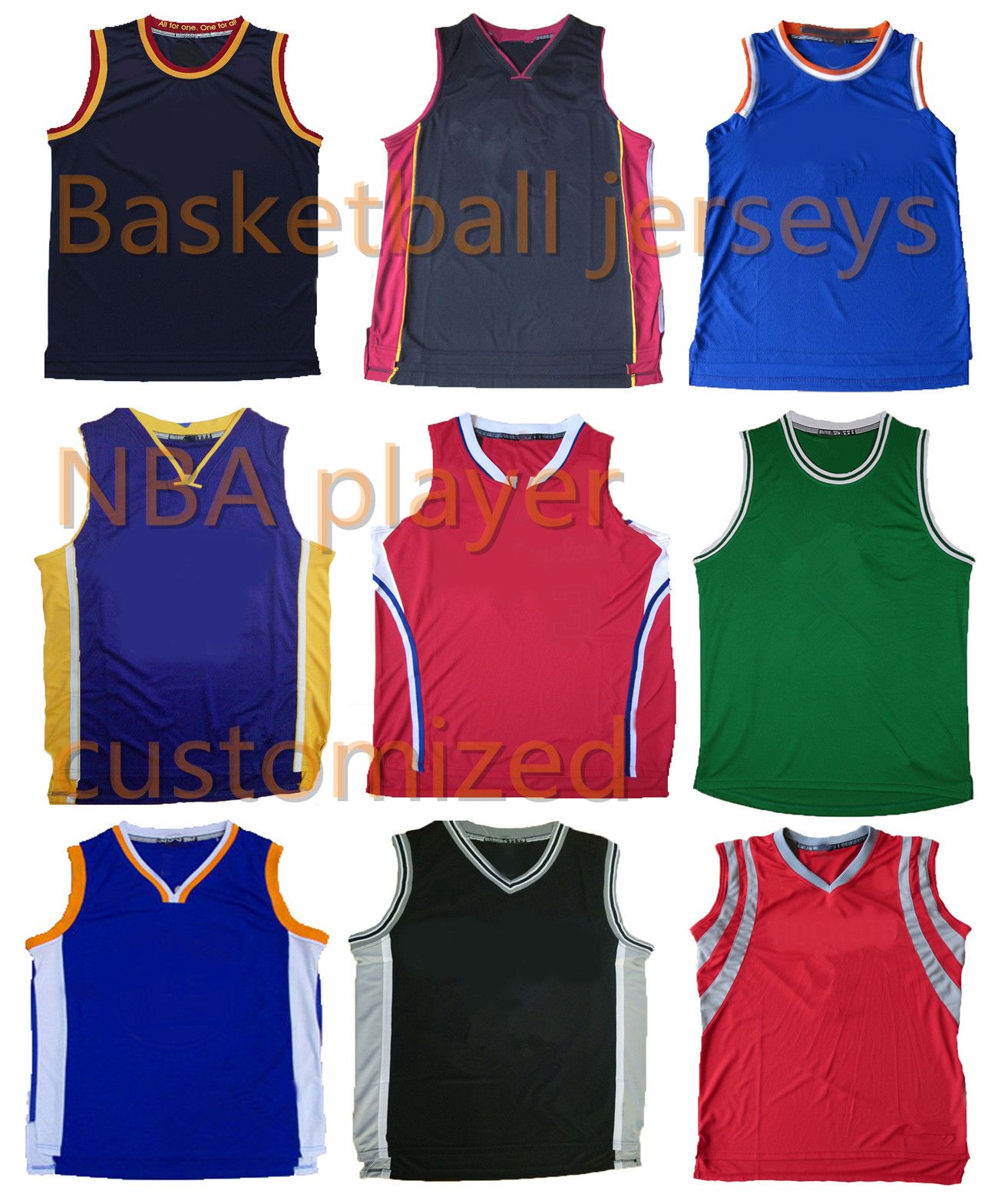 2020 A+++ Basketball Stitched Game Jersey Custom Players Mens