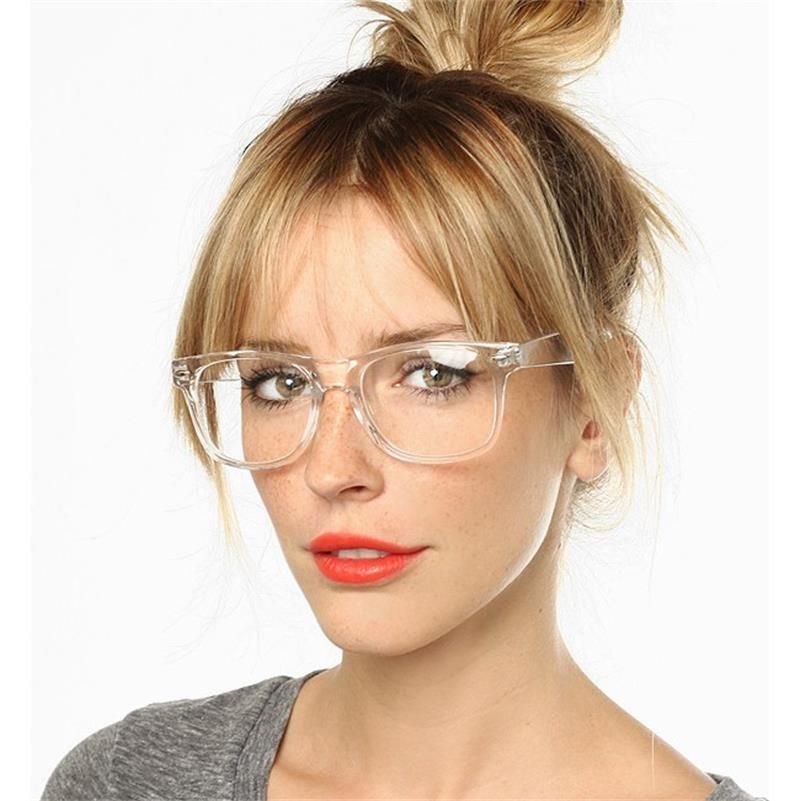 Compra Cristal Transparente Gafas De Ojo Cuadrado Acetato Espectáculos  Marco Claro Gafas Lente Lentes Para Mujeres Mujeres Retro Barato | Entrega  Rápida Y Calidad | Es.Dhgate