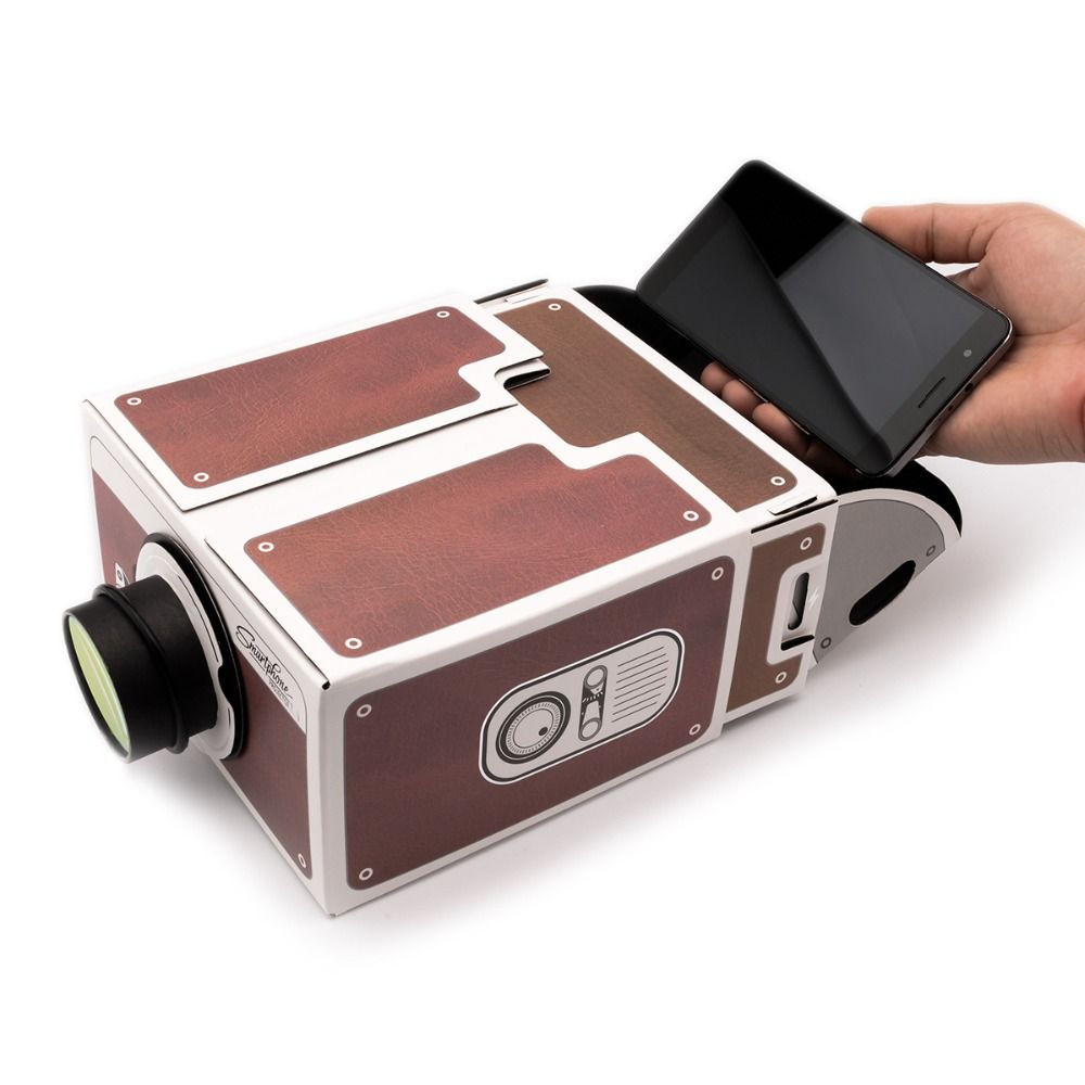 Whole Diy Mobile Phone Projector Portable Cinema Smartphone 2 0 For Android Ios