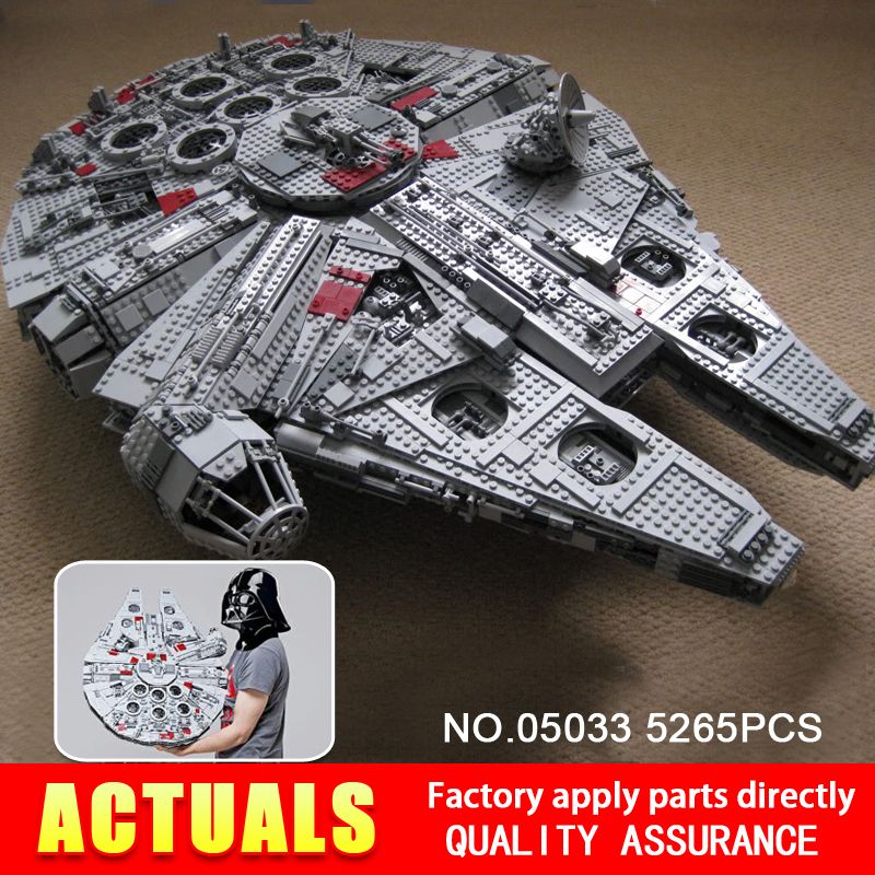 lepin millennium falcon 5265 pcs compatible lego star wars 10179 ultimate ucs