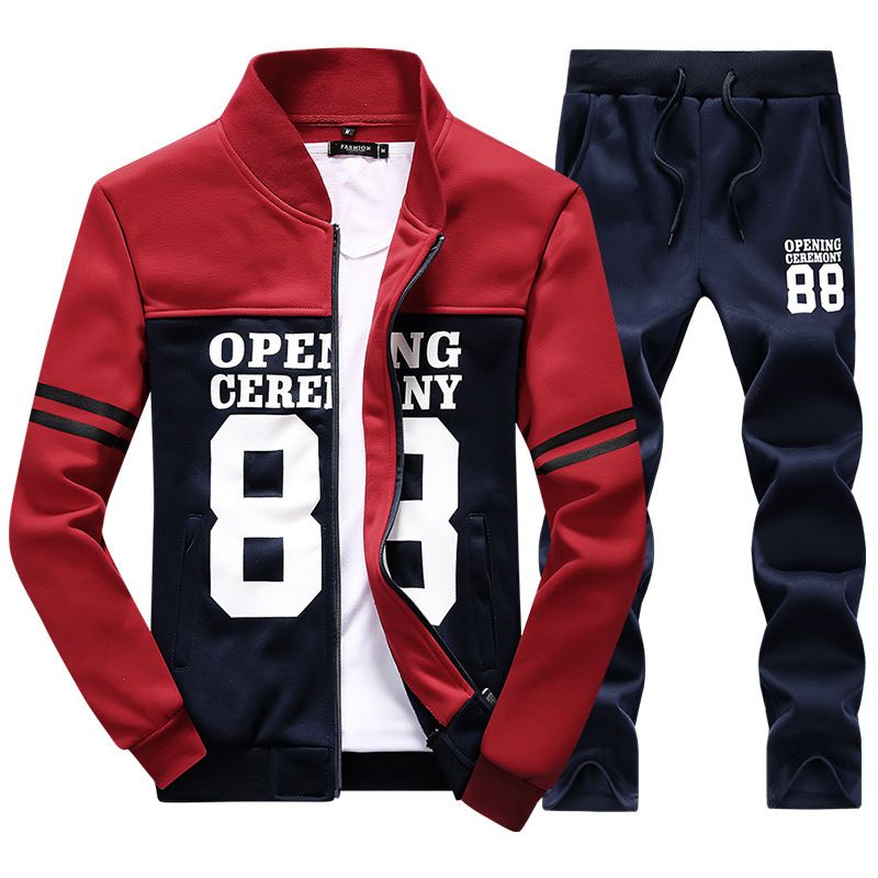 2018 Wholesale Mens Sweat Suits Autumn Brand Mens Tracksuits Sets