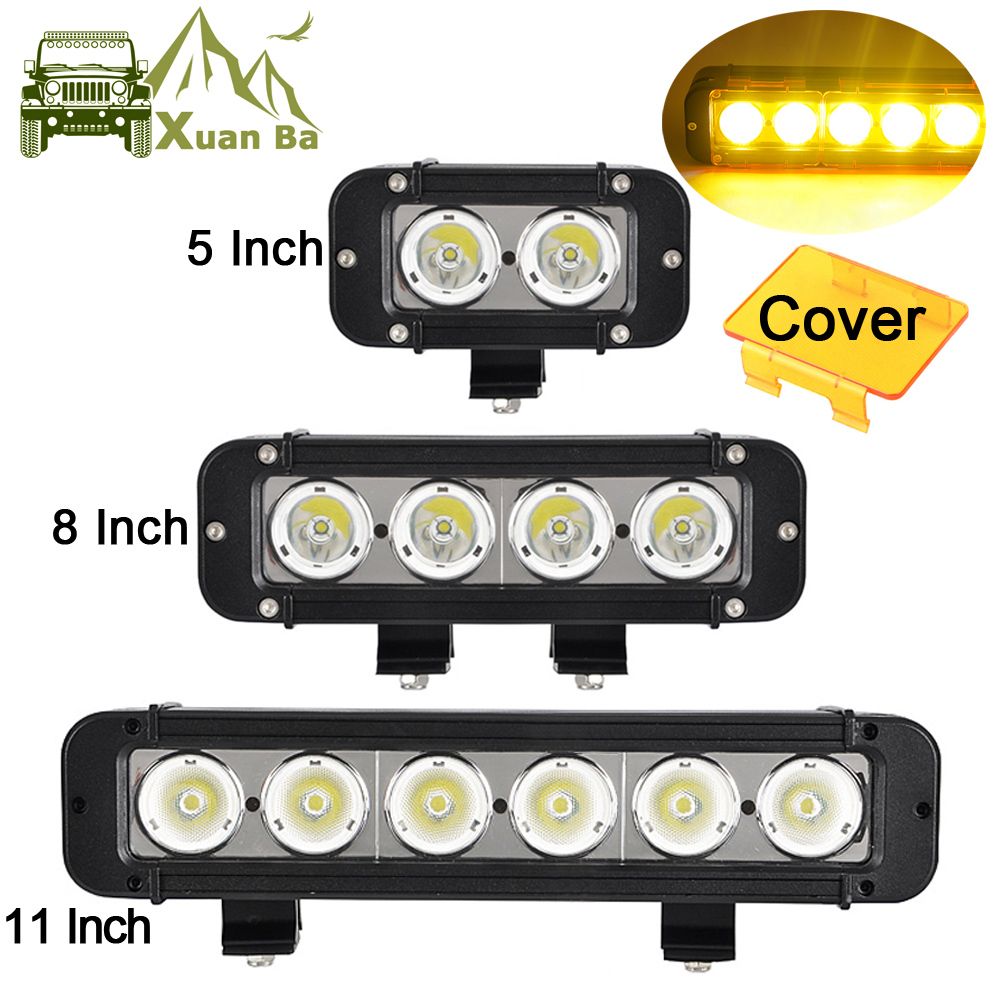 Xuanba 5 20w 8 40w 11 60w Cree Led Work Light Bar Spot Flood Xuanba 5 20w 8 40w 11 60w Cree Led Work Light Bar Spot Flood Combo Beams Boat Moto Uaz Atv 4x4 Truck Offroad Barra De Fog Lamps