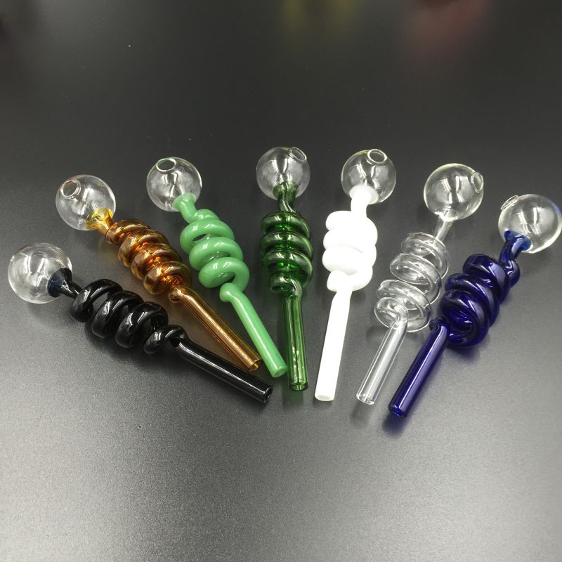 2021 Wholesale Glass Oil Burner Bubbler Cheap Thick Wax Glass Water