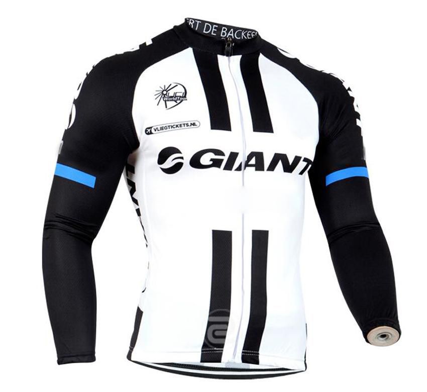 Download Giant 2017 Long Sleeve Cycling Jersey Maillot Ciclismo Hombre Bicycle Sport Cycling Clothing ...
