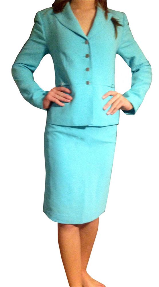 Two Pieces Little Girls Interview Suits Custom Made Buttons Children