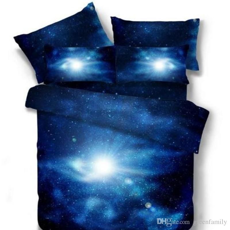 3d Universe Galaxy Bedding Sets Twin Queen Size Outer Space 3d Universe Galaxy Bedding Sets Twin Queen Size Outer Space Themed Bedspread Bed Linen Sheets Duvet Cover Set