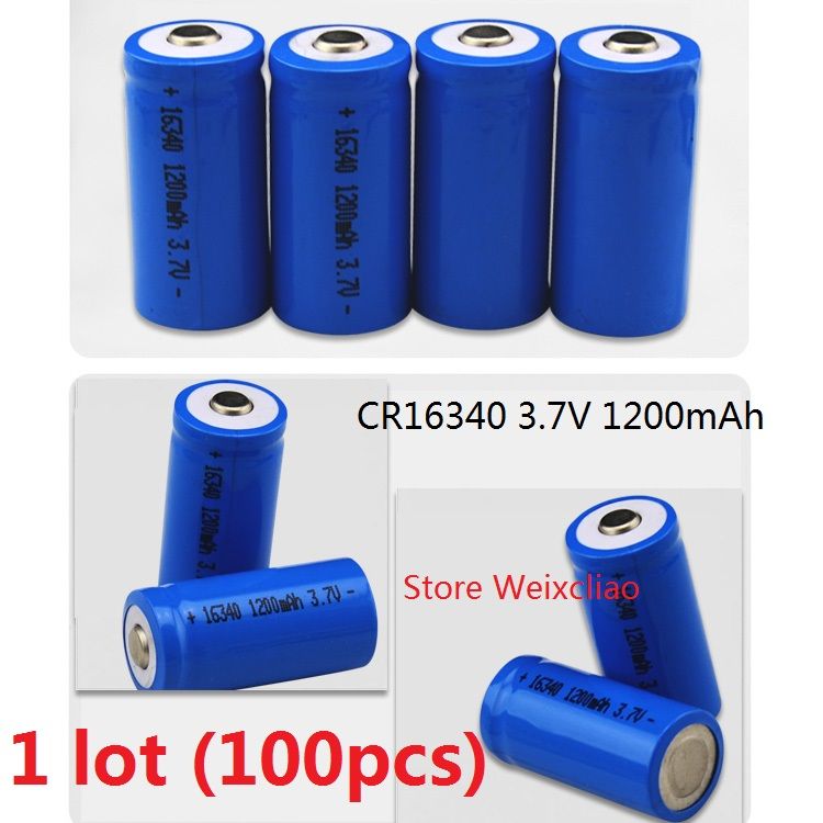 1 16340 Cr123a 3 7v 1200mah Lithium Li Ion Rechargeable Battery 3 7 Volt Li Ion Batteries Agm Battery Car Battery Prices From Weixcliao 130 93 Dhgate Com