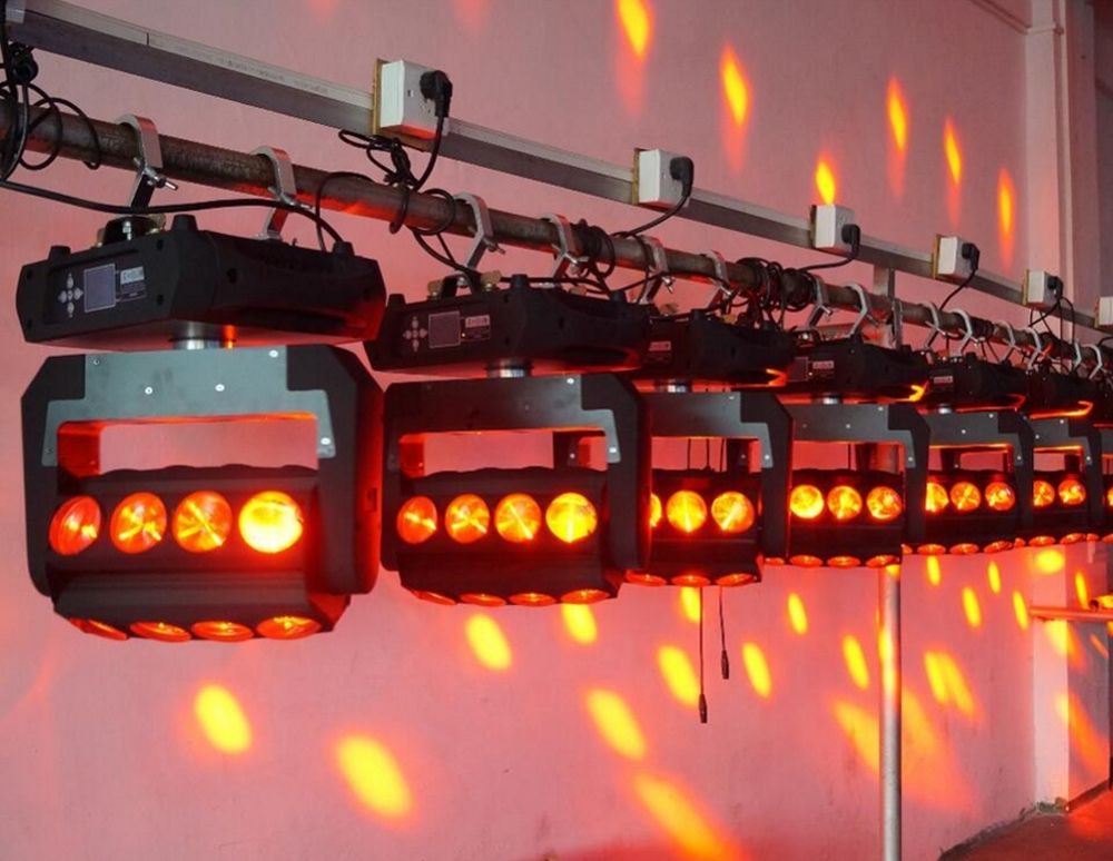 Çin Ucuz 10wx16 LED Hareketli Kafa Işın Disko Sahne DJ Aydınlatmaları DMX Hızlı Sınırsız Pan / Tilt Hareketi Dinamik Etkisi Strobe Fantom Işın