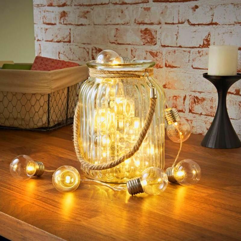 Whole G40 20 Led Retro Round Bulb Waterproof Warm White Light Whole G40 20 Led Retro Round Bulb Waterproof Warm White Light Battery Power String Lights Lamp Outdoor Home Decor From