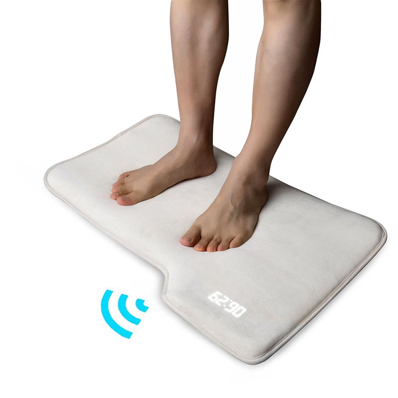 Pressure Sensitive Alarm Clock Bedroom Rug Carpet For Lazy Fellow Only