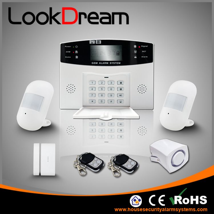 Update Home Wireless Security System Electronic Apartment GSM Burglar