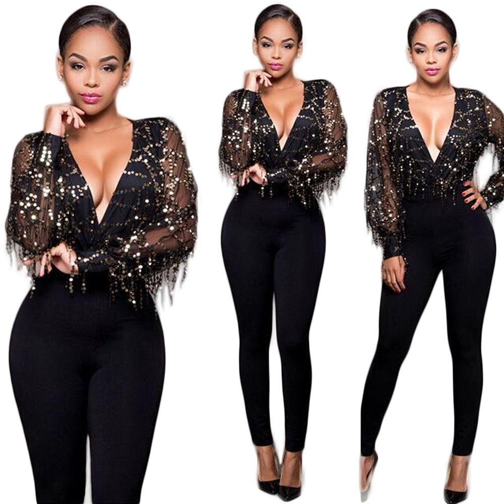 plus size sequin jumpers