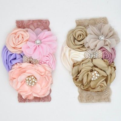 3 years* NEW Peony flower//baby//girl//headband//photo prop//christening *Newborn