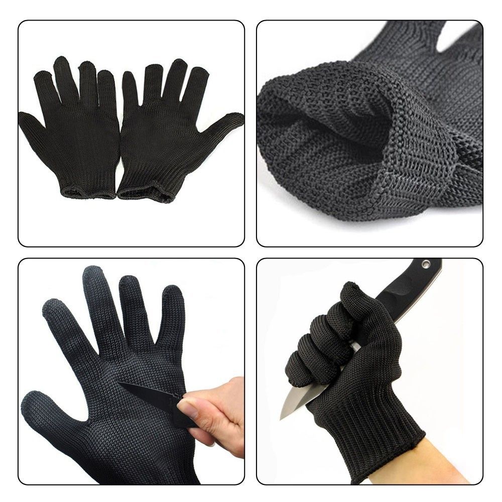 Gloves Proof Protect Stainless Steel Wire Safety Gloves Cut Metal Mesh