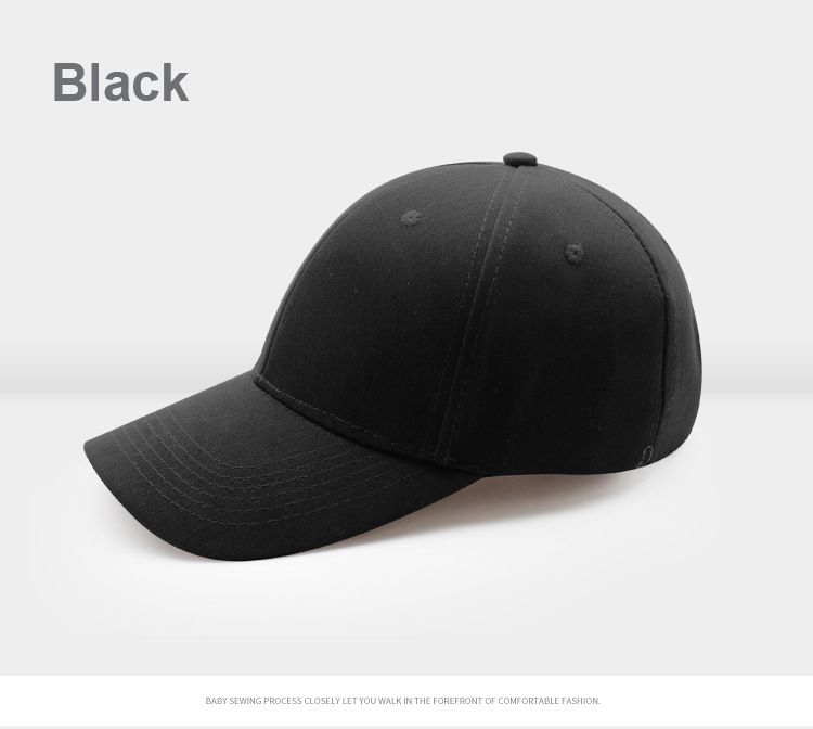 2020 Baseball Cap No Logo Sun Hats Adjustable Snapback Hip Hop Dance