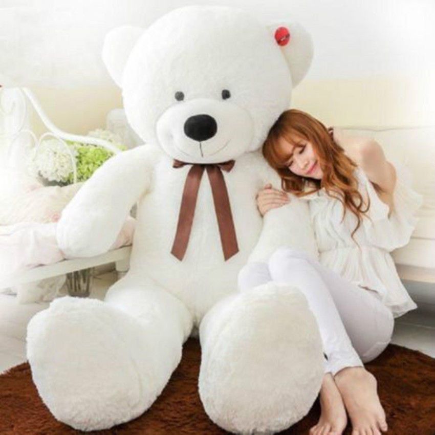 big stuffed animal bear