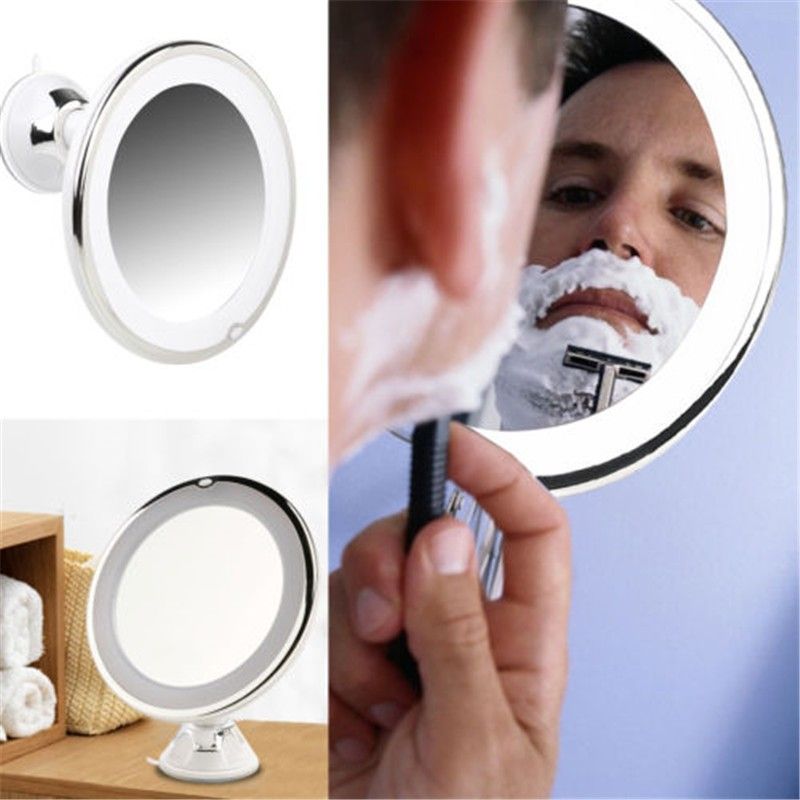 7X Magnifying Makeup Mirror Adjustable 7X Magnifying Lighted Makeup