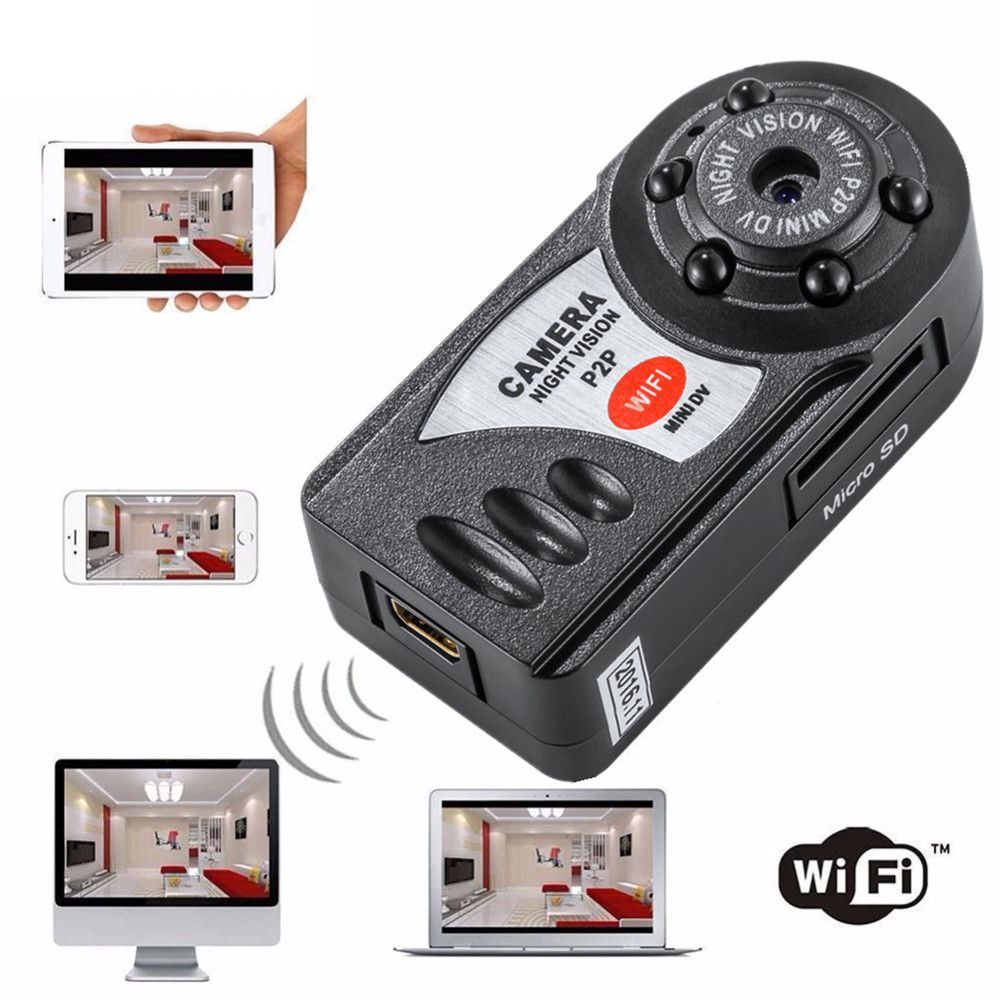 Mini Q7 Camera 720p Wifi Dv Dvr Wireless Ip Cam New Video Camcorder Recorder Infrared Night