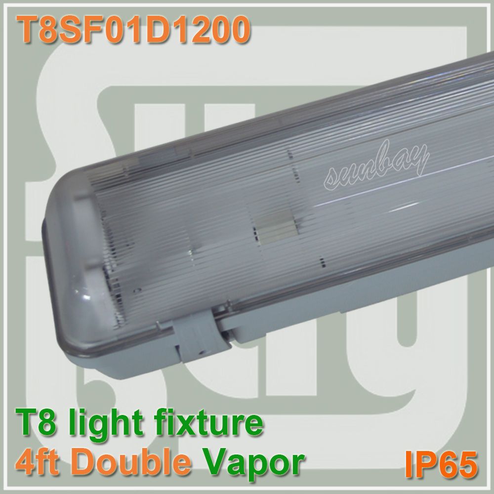 T8 4ft Light Fixture Double Row Waterproof With G13 Holder And T8 4ft Light Fixture Double Row Waterproof With G13 Holder And Accessory Ceiling 1200mm Fitting 120cm Vapor 1 2m Fittings