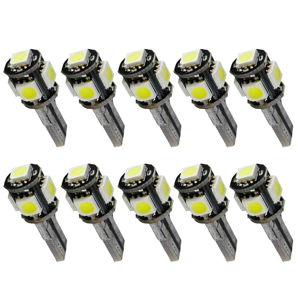 XENON WHITE 5 SMD 501 T10 W5W CANBUS ERROR FREE LED SIDELIGHTS HIGH POWER UK