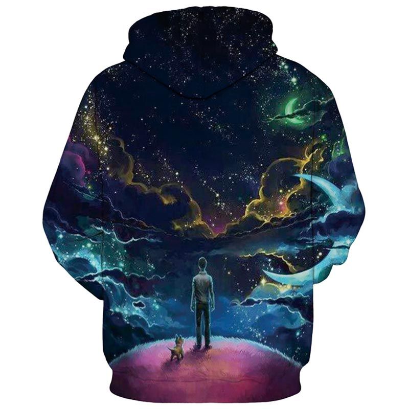 2020 Men Hoodies Headbook Colorful Clouds Sky Hoodies Men Women 3d Sweatshirts Print Hoodies