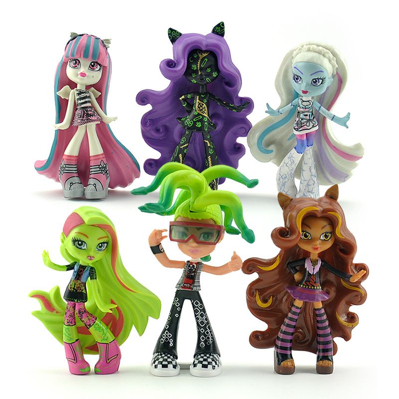2019 New Arrival Monster High 10 12cm PVC Action Figures 2019 New Arrival Monster High 10 12cm PVC Action Figures
