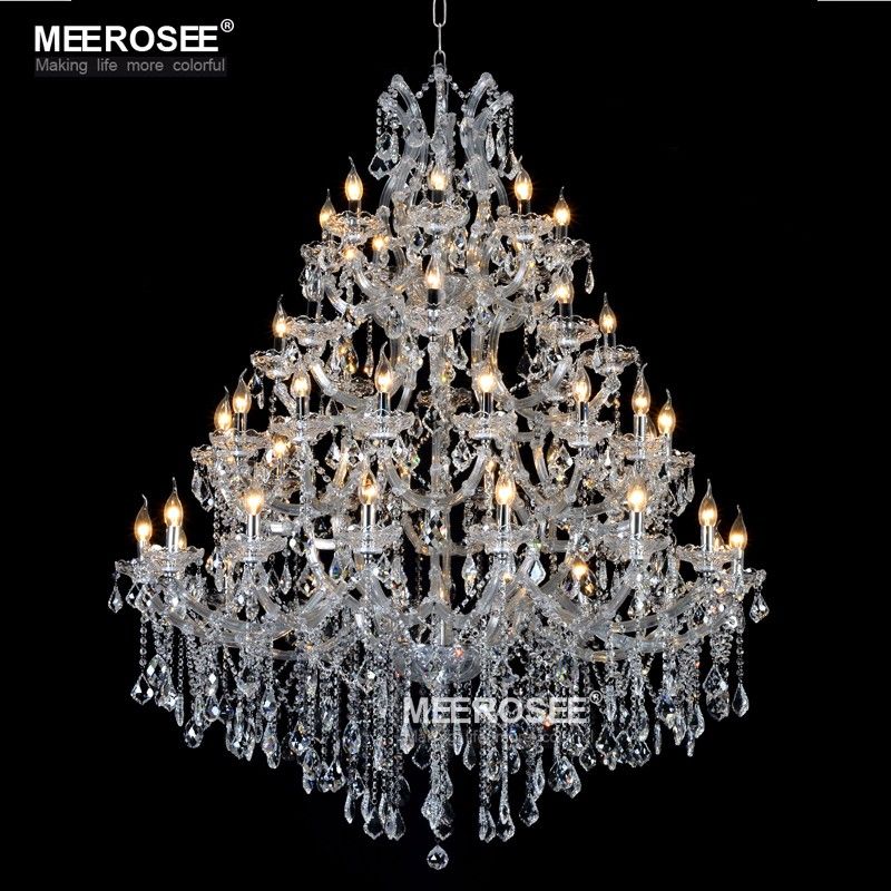 Luxurious Large Crystal Chandelier Lighting Maria Theresa Luxurious Large Crystal Chandelier Lighting Maria Theresa Light For Hotel Project Restaurant Res Luminaria Lamp
