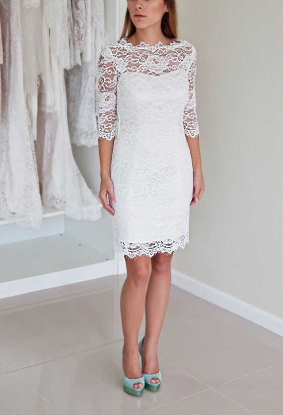 vintage style short wedding dresses