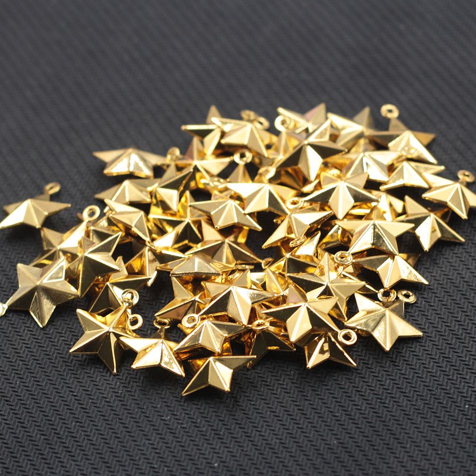 2019 Gold Plated Star Pendants For Jewelry Making Craft Supplies Wholesale Charms YHA 293 1 From