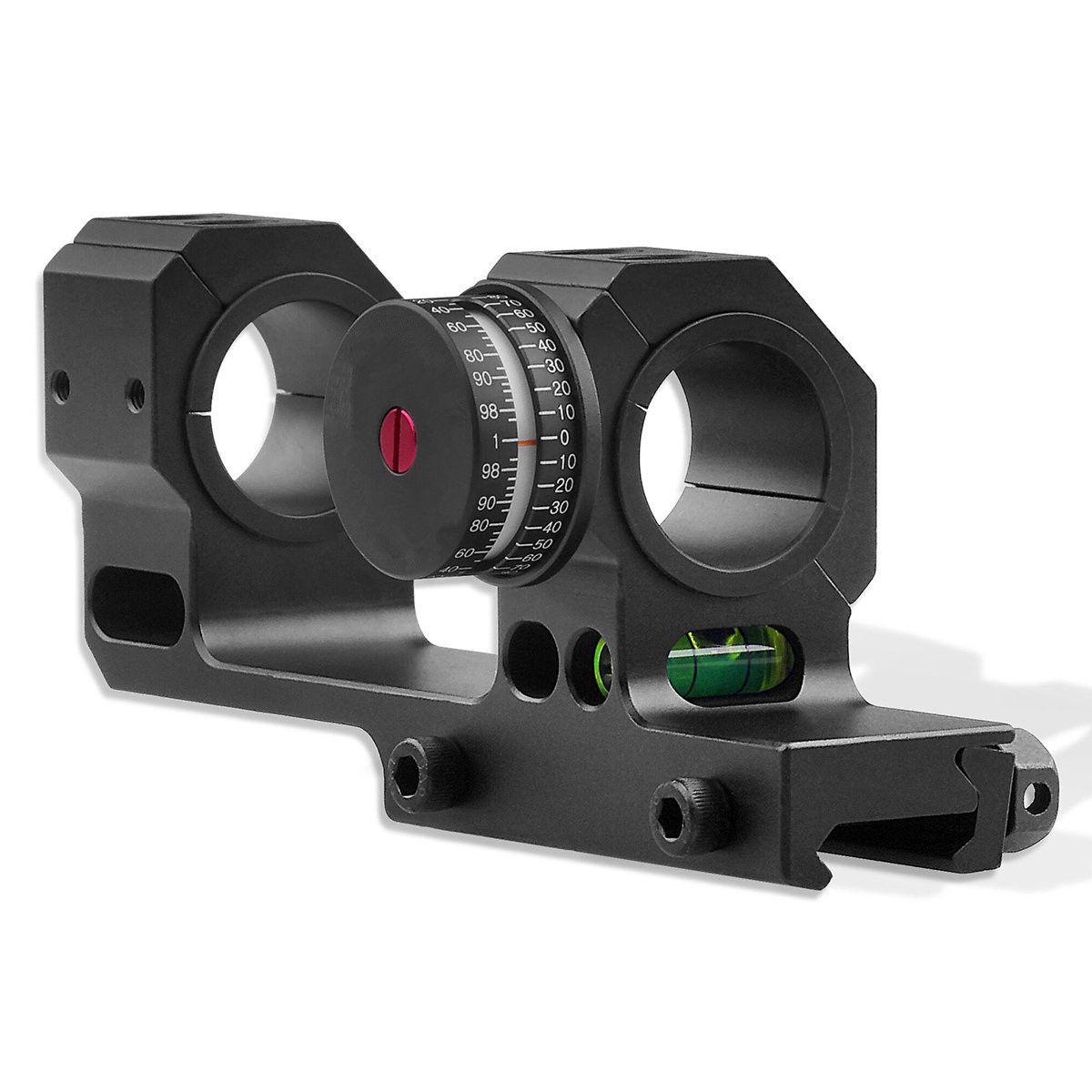 2021 One Piece Scope Mount Rings With Angle Indicator And Scope Level