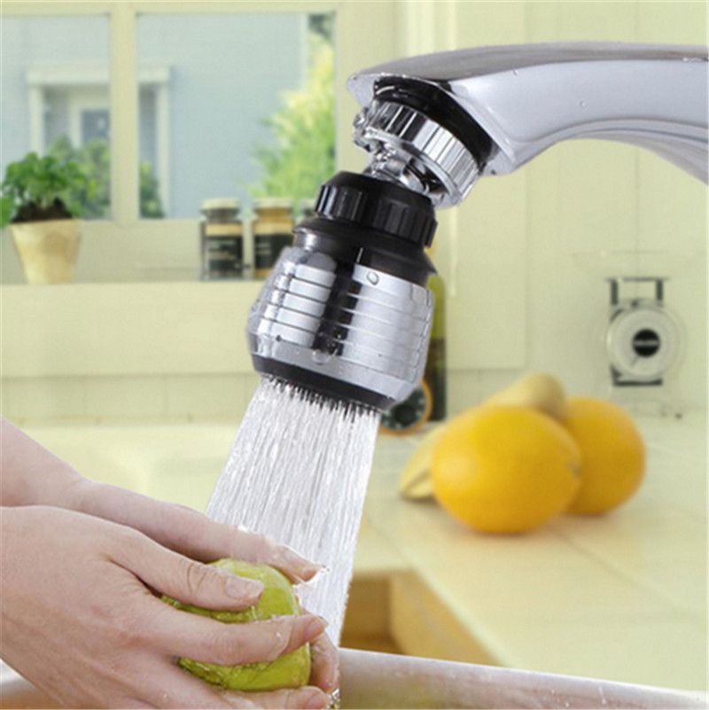 360 Drehen Swivel Wasser Sparen Tap Belüfter Wasserhahn Düse Filter Küche