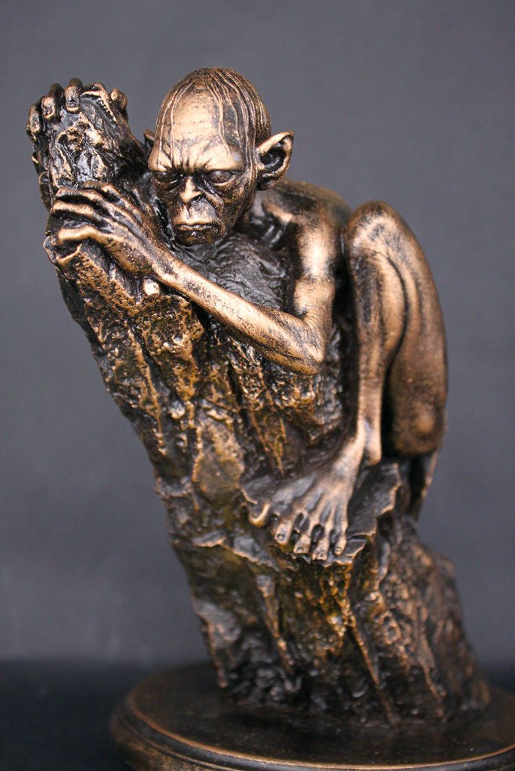 2019 The Lord Of The Rings Lotr Statue GOLLUM 100 Handmade Craft