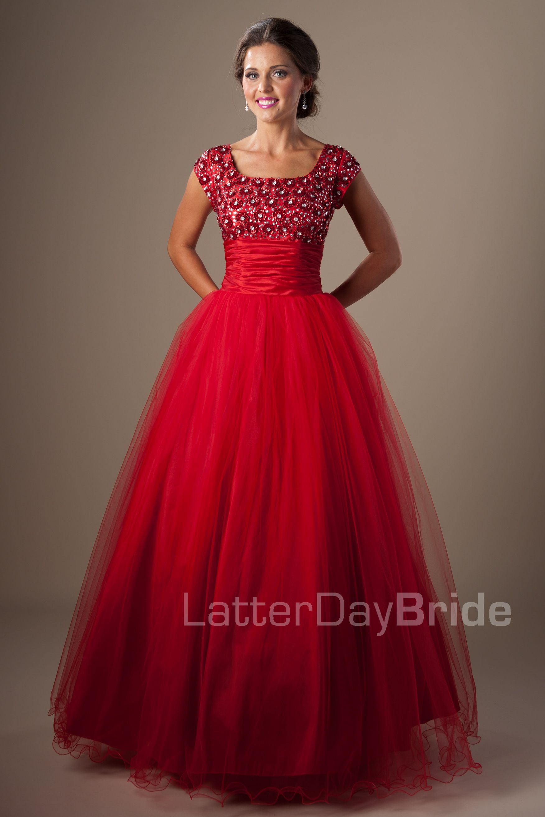 modest prom dresses with sleeves