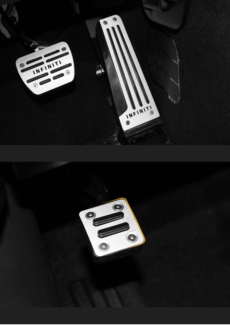 2021 Accelerator Gas Brake Footrest Pedal Pads, Pedal Cover For