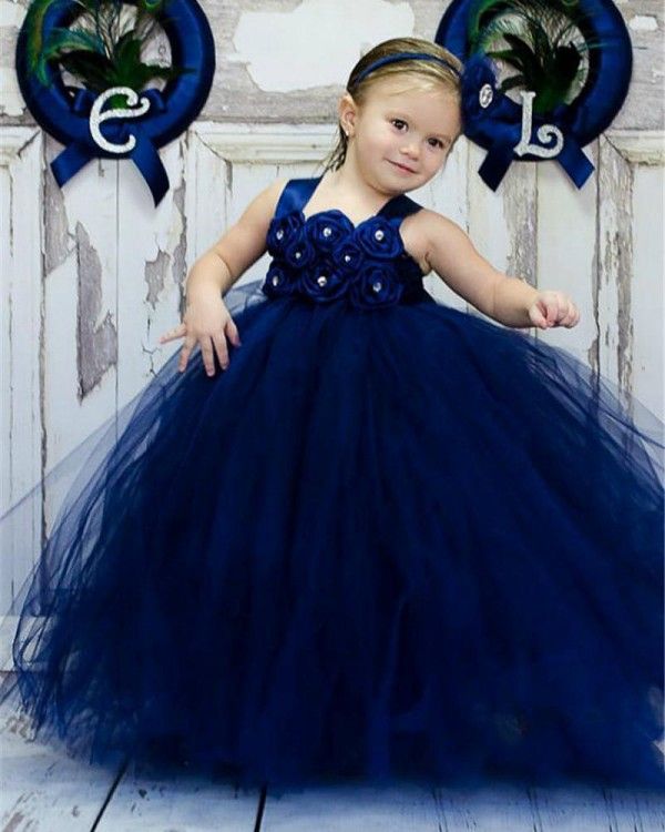 baby frock blue colour