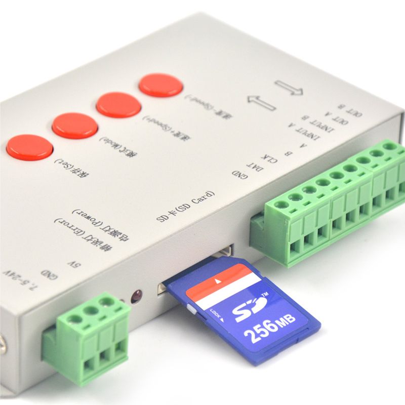 Wholesale T1000s Led Controller Edit Software 2048 Pixel SD Card Wholesale T1000s Led Controller Edit Software 2048 Pixel SD Card
