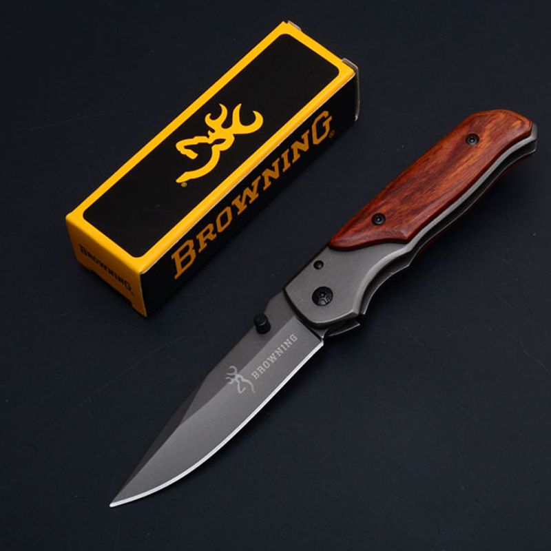 Folding Knife Browning 9 Inch Folding Edc Pocket Knife Wood Handle ... Folding Knife Browning 9 Inch Folding Edc Pocket Knife Wood Handle ...