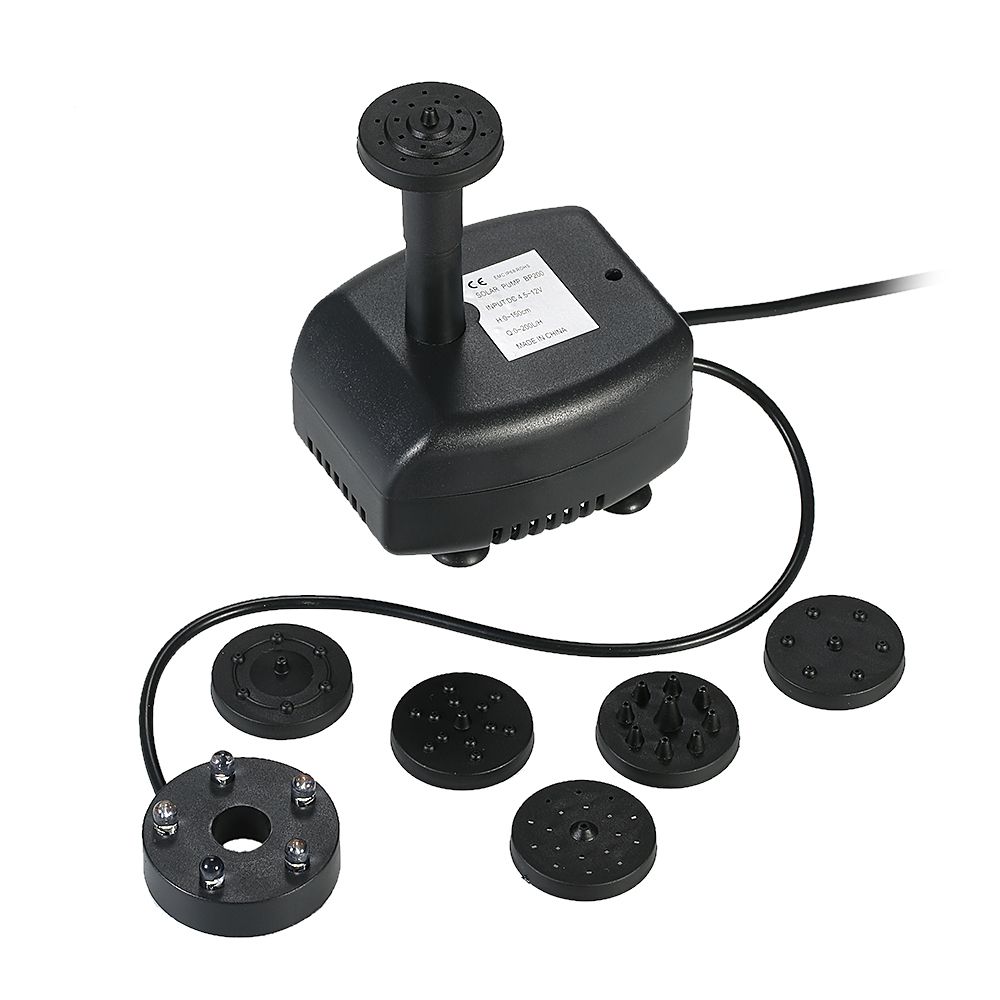 Acheter 12v 5w Pompe à Eau Solaire Brushless Intégré Pompe Submersible Contrôle De La Batterie Fontaine Pour étang De Jardin De 597 Du Ok360
