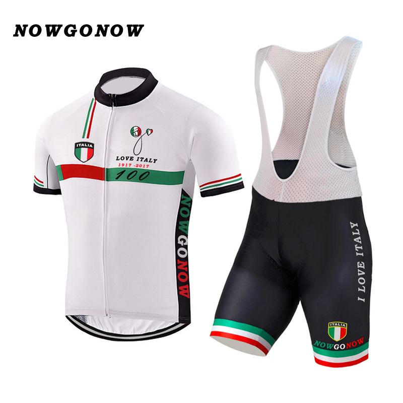 NEW Customized Hot 2017 JIASHUO White ITALY ITALIA Mtb Road RACING Team