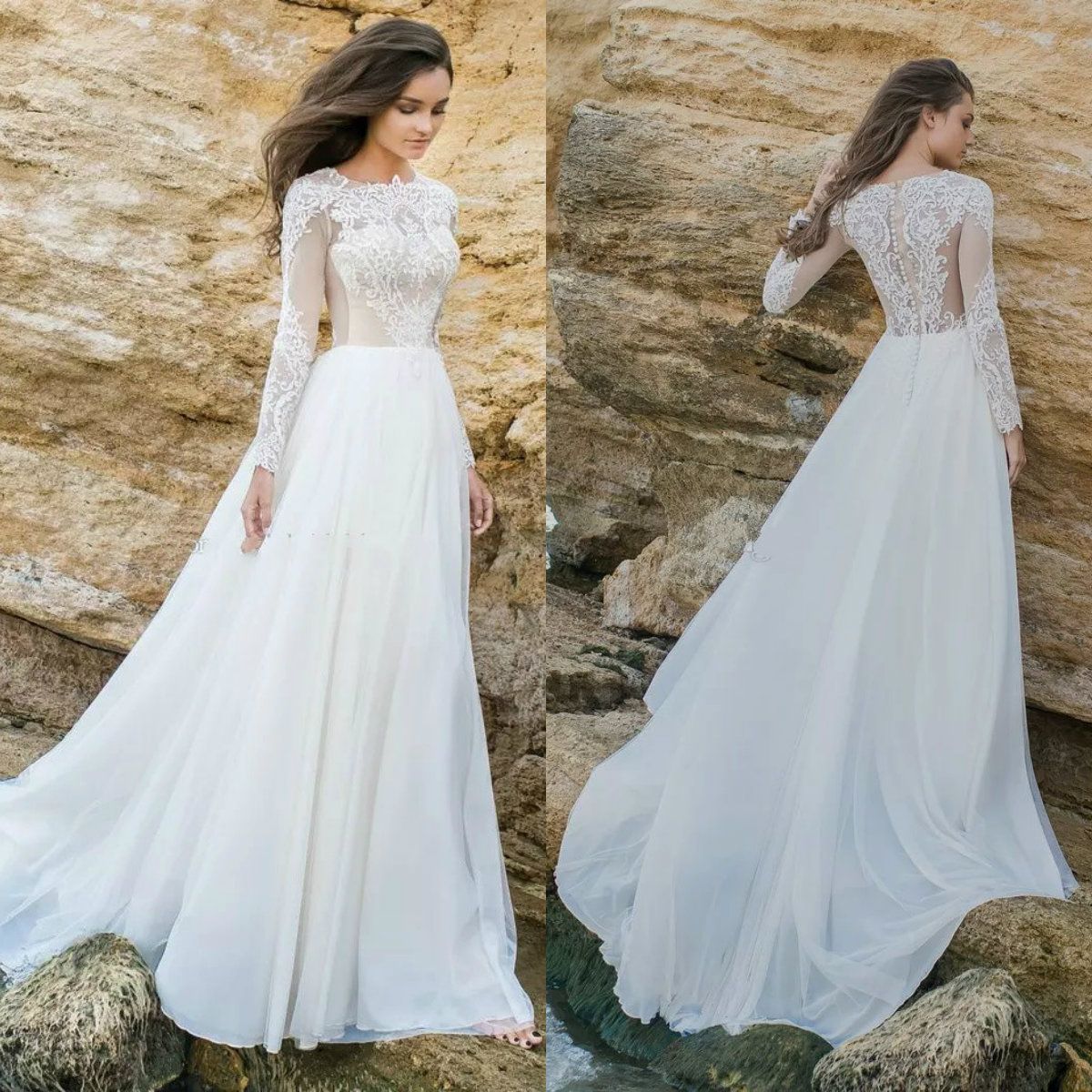 Bohemian wedding dresses 2018 long sleeve Bohemian wedding dresses 2018 long sleeve