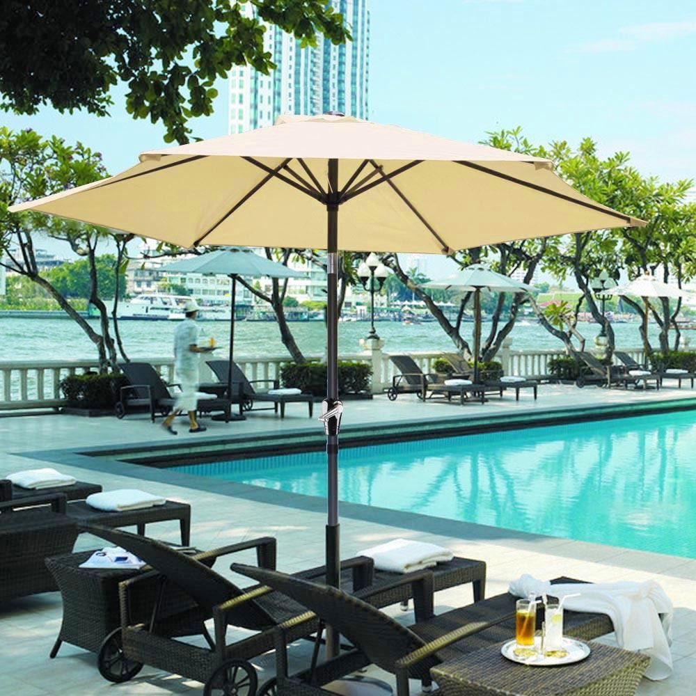 2018 8 Ft Patio Umbrella Aluminum Crank Tilt Table Market Outdoor 2018 8 Ft Patio Umbrella Aluminum Crank Tilt Table Market Outdoor Yard Beach Beige From Xiangxing668 34 08 Dhgate Com