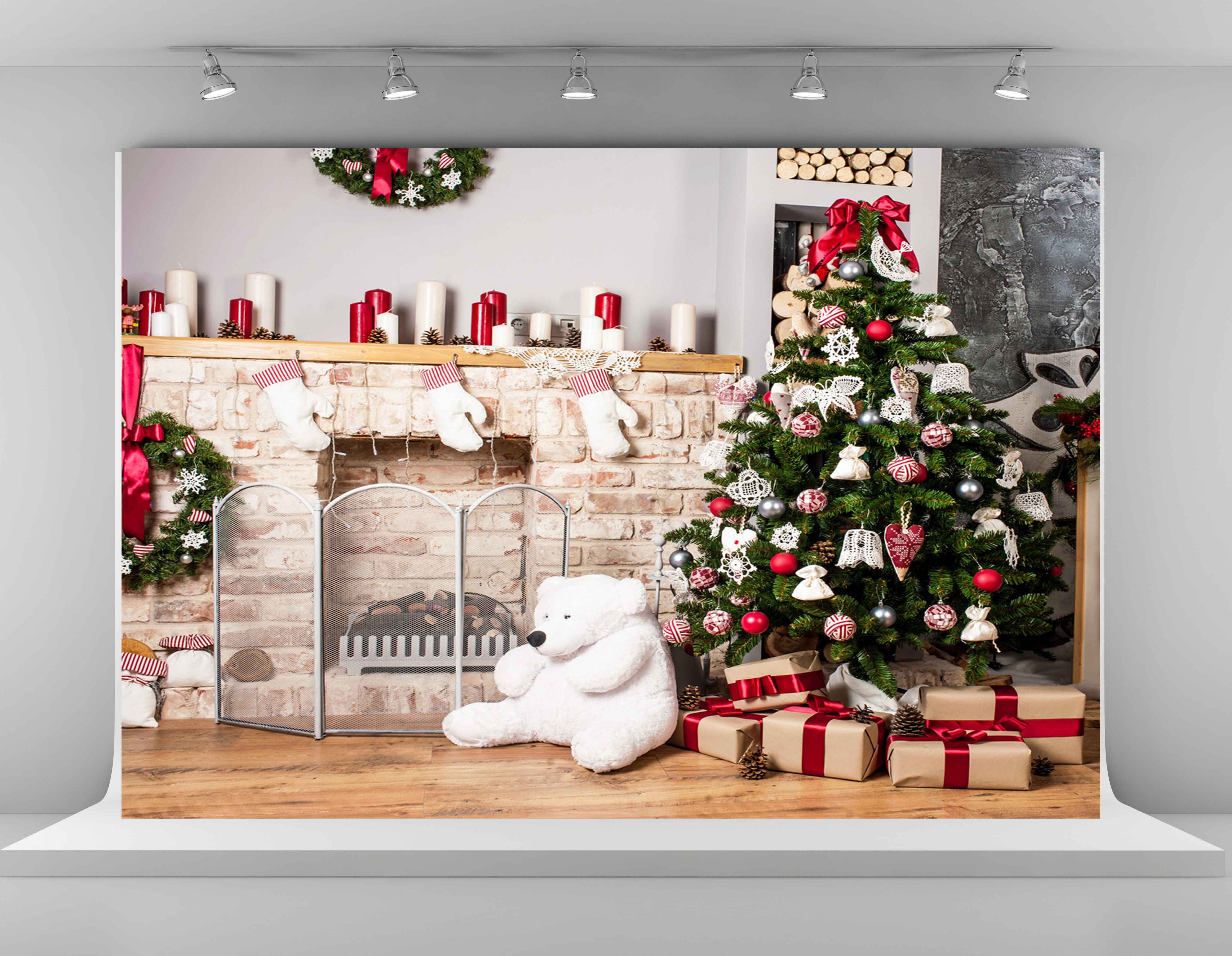 2019 kate christmas tree background for photography gray wood floor free christmas tree backgrounds