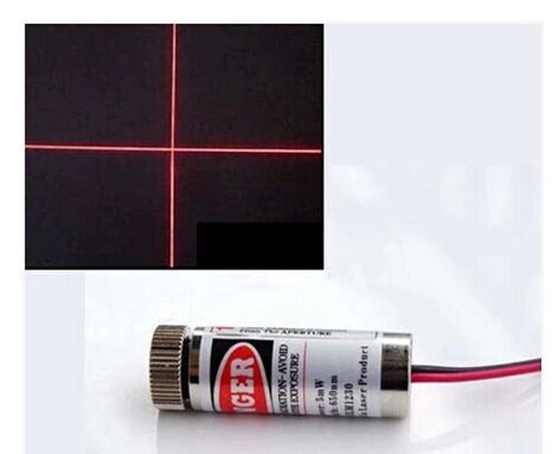 Hot Cross Industrial Lazer Module 650nm 5mw Red Laser Module Diode