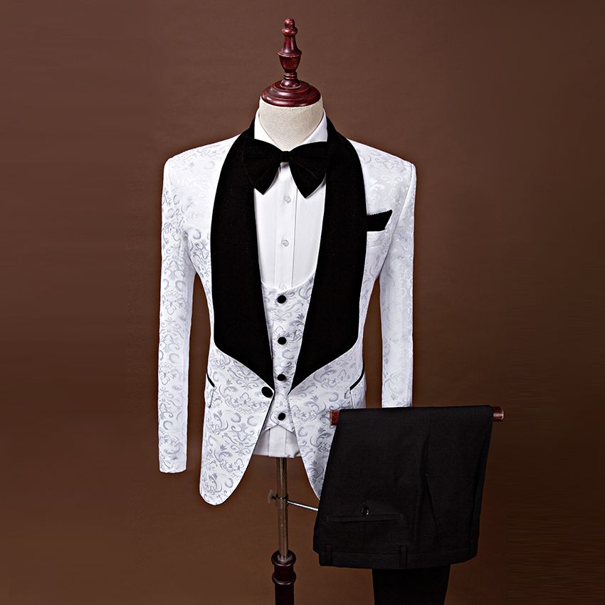 White Designer Tuxedo 4