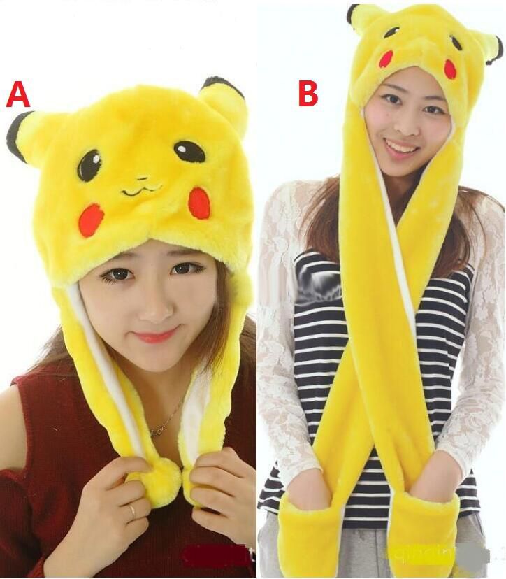 pikachu plush with costume