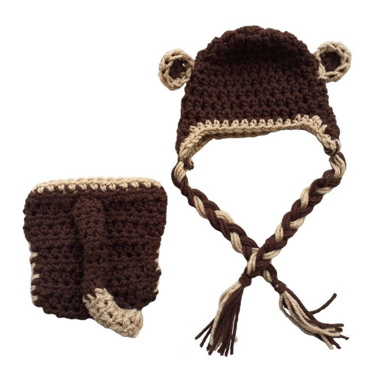 baby monkey hat