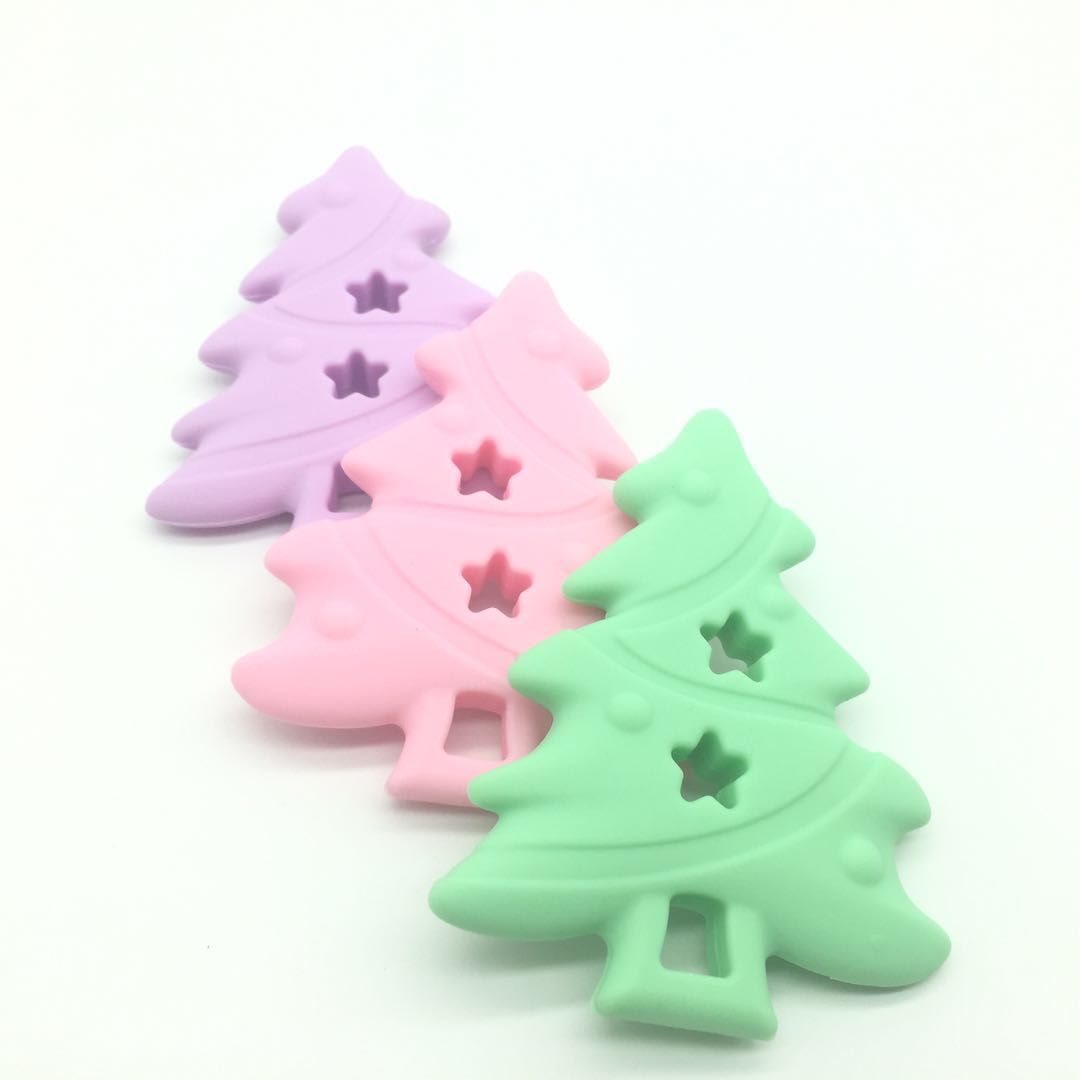 christmas baby teether