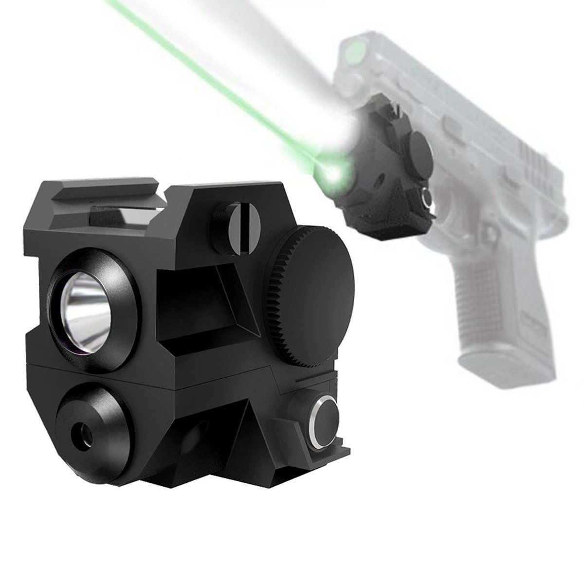 Mini Tactical Pistol Laser Sub Compact Laser Sight With Rail Mount High