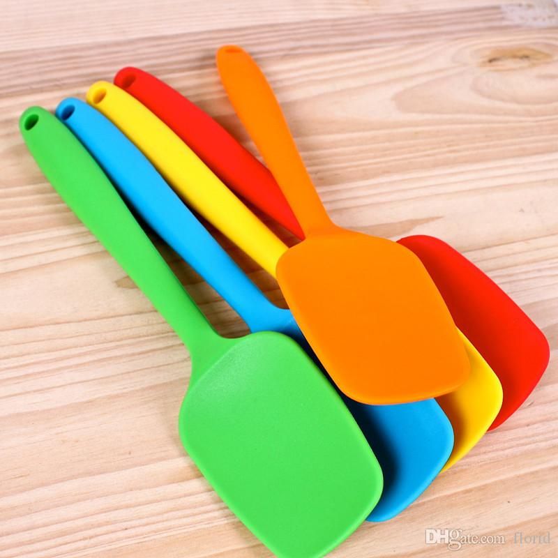 Brand Good Quality 28CM Silicone Spatula Cooking Baking Scraper Cake