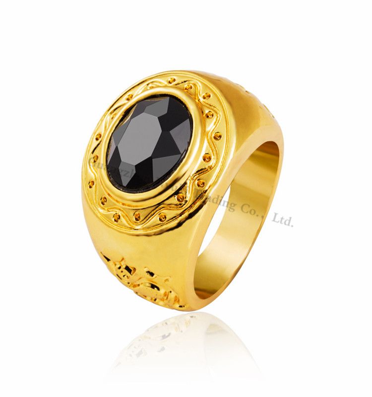 Arabic Ruby Yellow Gold Ring Arabic Ruby Yellow Gold Ring